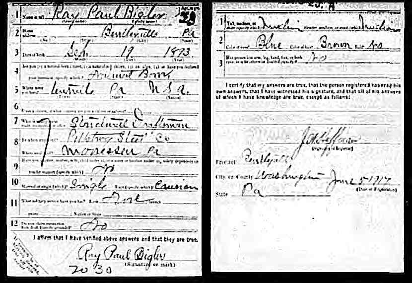 Ray Paul Bigler